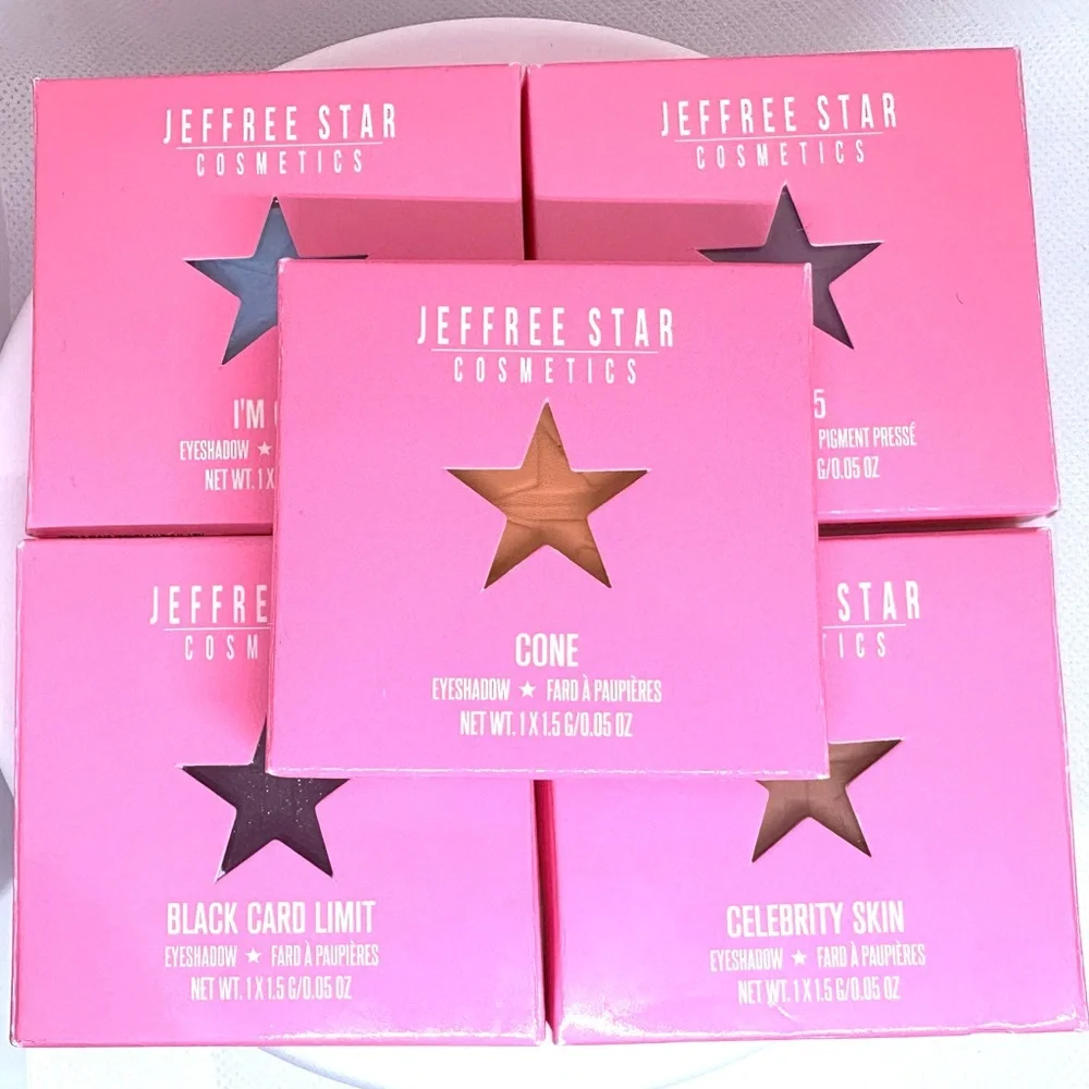 Jeffrey Star Press Pigment Single Color CONE